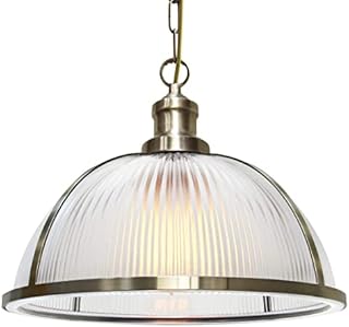 Antique Brass Vintage Pendant Light Industrial Retro Glass Ceiling Light Shade Factory Classic M0118