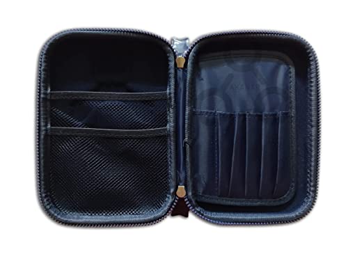 Image of LONGMIRE Plastic Pencil Box with Code Lock Pen Case Large Capacity Multi-Layer Multi-Function Storage Bag Secret Compartment Pencil Box for Kids- Multi-Color (Manchester Pouch)