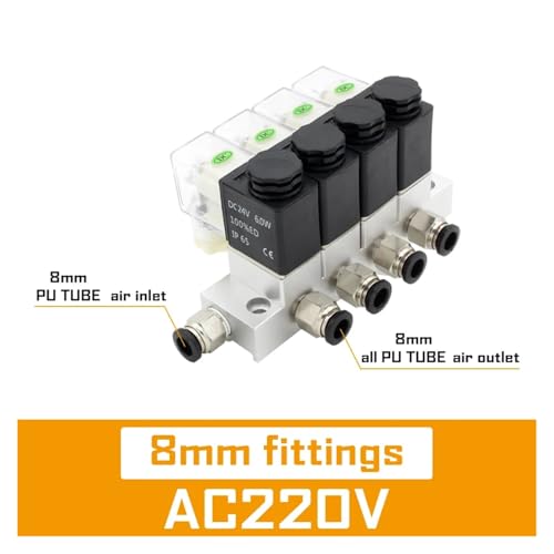 Électrovanne électrique normalement fermée 2V025 à commutation rapide