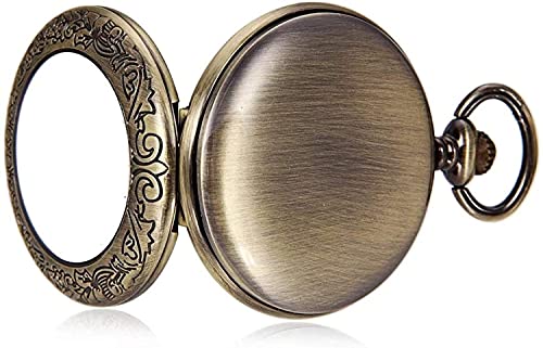NCRD Zakhorloge Skelet Mechanisch - Unisex Eenvoudig Retro Mechanisch Horloge, Grootte: 4.7x1.5cm, Kleur: Messing - Afbeelding 5