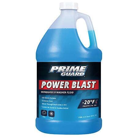 Elite Tool Center PRIME GUARD - 92006 - 6/PACK 6 Pack Blue Krystal Kleer Windshield Washer Fluid 1 Gallon -20 Degree Fahrenheit thumb #1