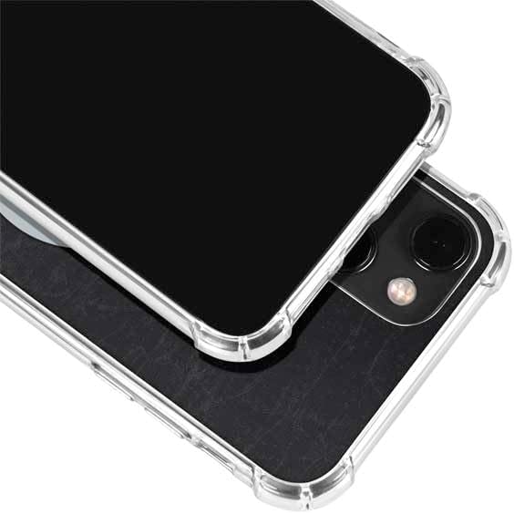 Skinit Clear Phone Case Compatible with iPhone 13 - Officially Licensed NFL Pittsburgh Steelers Distressed Design