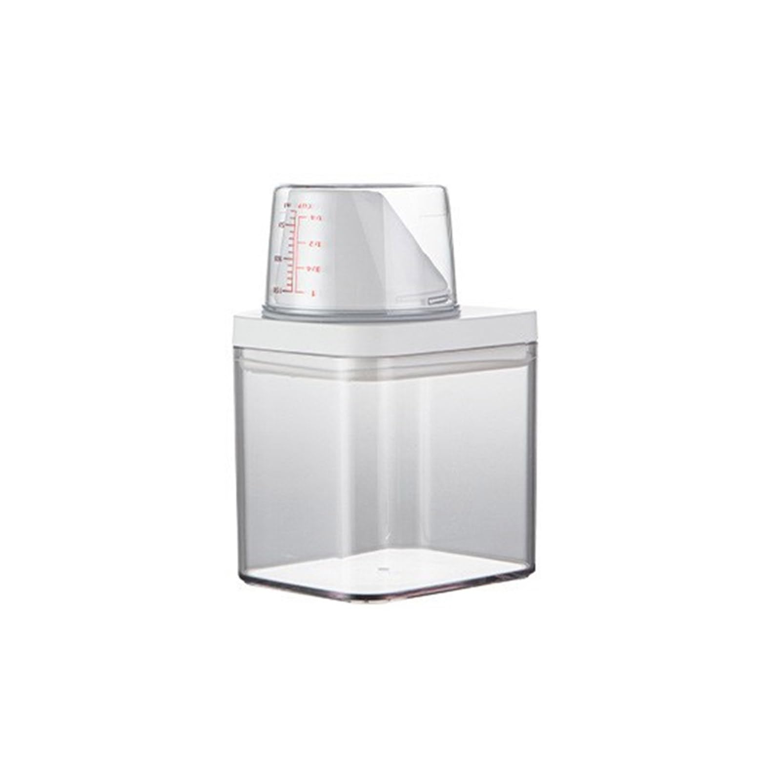Hsioluted Large Capacity Detergent Container Functional Airtight Laundry Detergent Powder Storage Box Container with Lids Laundry Powder Storage