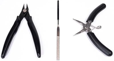 PRO Cutters Toolkit, Metal DIY Model Bending Tool Set, 3D Metal Puzzle Assembly Tools Include 3 Piece Tool Kit, Great Assistant for 3D Metal Jigsaw Puzzles Assembly by Metal-Time.