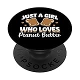 Photo Gallery just a girl who loves peanut butter funny foodie popsockets popgrip adesivo Photo Gallery just a girl who loves peanut butter funny foodie popsockets popgrip adesivo