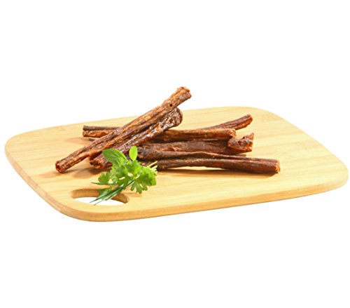 Dehner Best Nature Hundesnack, Leckerli 100 % natürlich / fettarm, auch für übergewichtige Hunde, Fleisch-Sticks vom Weiderind, 200 g