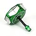 JFG RACING Billet Gas Fuel Tank Cap Cover for KX85 KX100 14-23/KX250 05-08 19-23/KLX110L 10-20/KX250F KX450F 06-18/KX450 19-23/KLX450R 08-15 18-19/KFX450R 08-23-Green