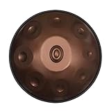 LHMYGHFDP 10 Töne Professionelle handgemachte Handtrommeln Antik F-Dur d-Moll Handtrommel Musik Hand Steel Drums Percussion Musikinstrument