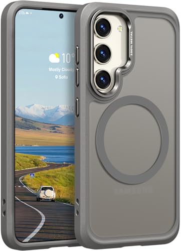 Image of Rayboen for Magnetic Matte Samsung S23+ Plus Case, Gray