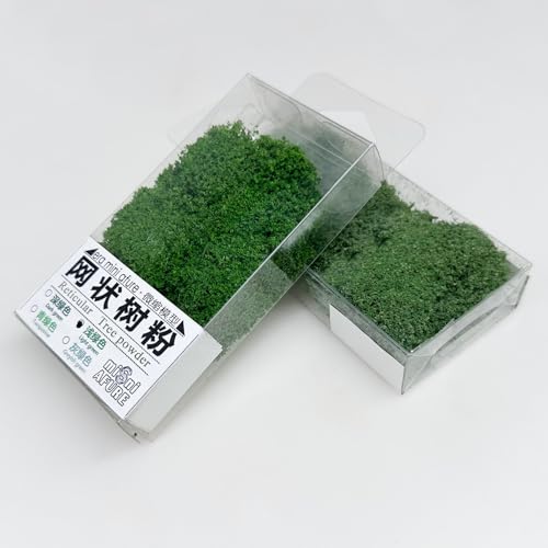 Flocage feuillage sans perte : poudre d'arbre réaliste pour masquer les structures nues - 3