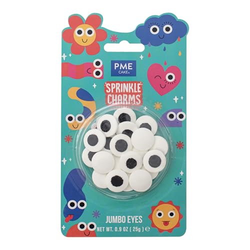PME Cake Jumbo Eyes Sprinkle Charms (25g / 0.9oz)
