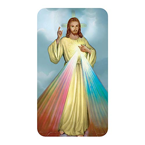 Daily Devotional Wallet, Mini Book of The Divine Mercy, Holy Card and Sacred Medal, 2 X 3 Inches3