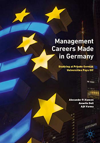 Buy Management Careers Made in Germany — BookShops.in