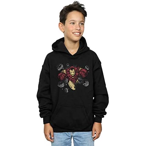 Marvel Boys Iron Man Hoodie for Ages 5-6 Cover
