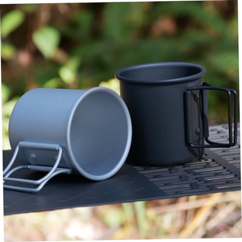 Tasses pliables de camping légères et gobelets portables en aluminium - 8