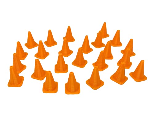 Traffic Cones Miniatures (x24) 28mm Scatter Terrain
