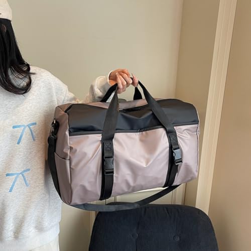 Travel Waterproof Training Bag Ventilated Shoe Pocket Multi Compartment Design Oxfords Fabric Carryall For Gym Work Comm4