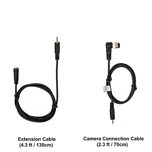 Image of Kiwifotos MC-30 Remote Control Shutter Release Cord for Nikon Z8 Z9 D850 D500 D5 D810 D810A D800 D700 D4s D4 D3 D3s D3X D2H D2X D2Hs D2Xs D300s D300 D200 & Other Nikon Camera with 10-Pin Connection