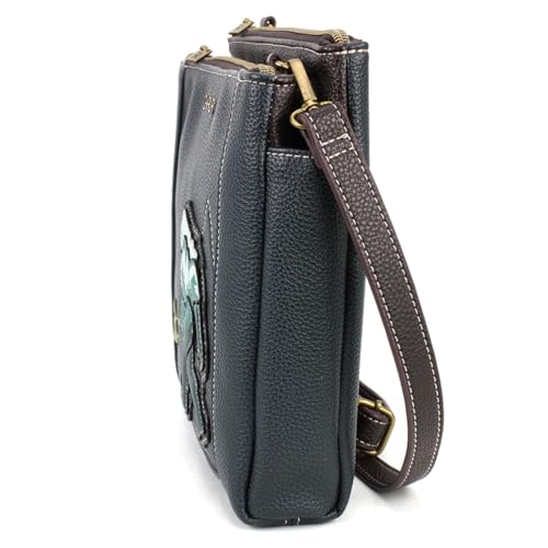 Image of CHALA Merry Messenger RFID Protected Women Faux Leather Shoulder Purse with Adjustable Crossbody Strap | RFID Protected