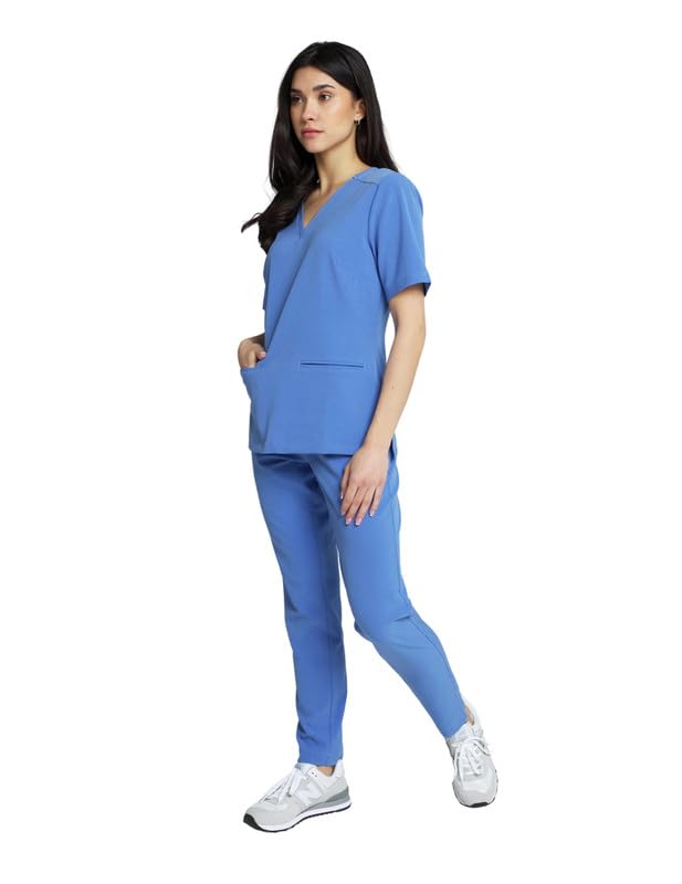 Damen-Kasack CASY für den Arzt- und Pflegebereich - Schlupfkasack modern & bequem mit Zwei praktischen Taschen - Medizinische Berufsbekleidung