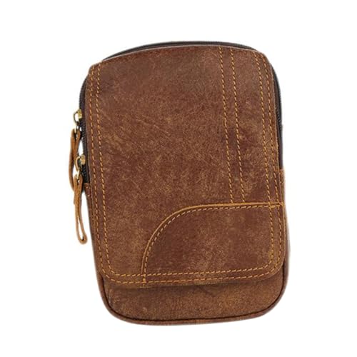Sacoche cuir vintage multifonctionnelle LIFKOME pour voyages et sports