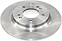 DuraGo BR901430 Rear Solid Disc Brake Rotor, 1 Pack