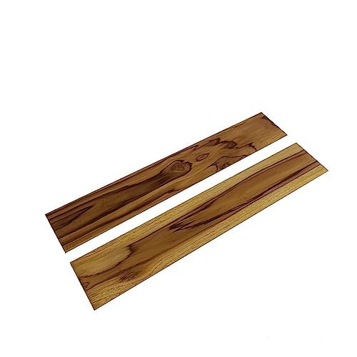 Teakwood Planks (Pack Of 2) with Traditional Teakwood Brown Hand Polished (Double Coat) for Art and Craft, DIY Projects and General Purpose Planks (10 MM Thick, 27