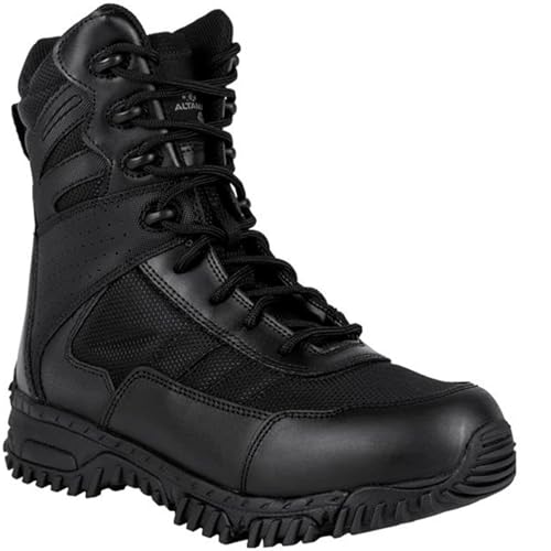 Image of Altama Unisex Vengeance SR 8 inch Side-Zip Lightweight Leather Boots | Full Grain, Textile Lining & Gusseted Tongue