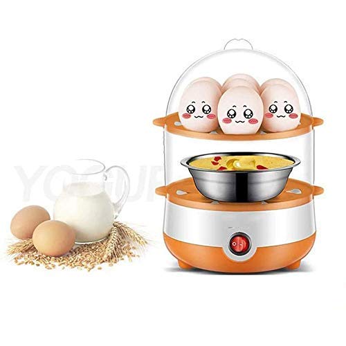 Dies ist ein Dampfer, der es wert ist, gekauft zu Eierkessel, Doppelschicht Timer Eierkocher, Edelstahl Home… – Bild 3