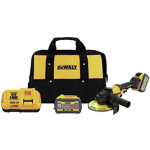 DEWALT 60V MAX* 7 in. Brushless Cordless Grinder with Kickback Brake Kit (DCG440X2)