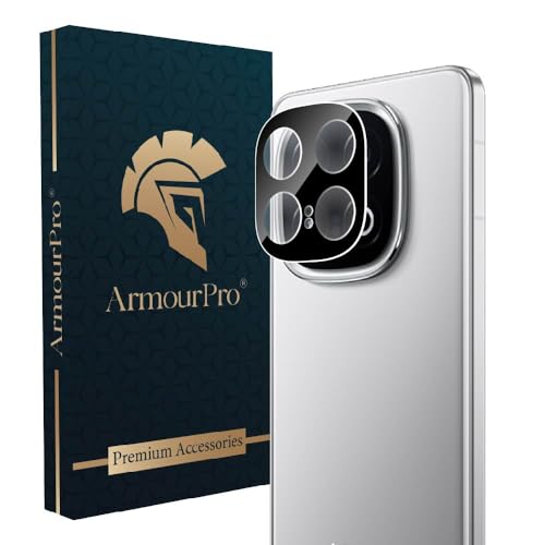 Image of ArmourPro Premium Camera Lens Protector Tempered Glass Compatible For iQOO 13 (6.78 Inches) With Edge To Edge Coverage | Black Lens, Pack of 1