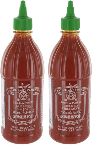 Eaglobe Salsa de Pimienta Sriracha Paquete de 2 x 680 ml 680 g
