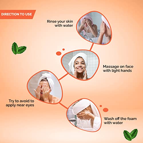 Image of WAFF Face Wash | Refreshing & cooling | Deep cleansing, soothing & hydrating | Reduces acne, controls oil & evens skin tone | Sulfate-free, paraben-free, vegan | Unisex & all skin types
