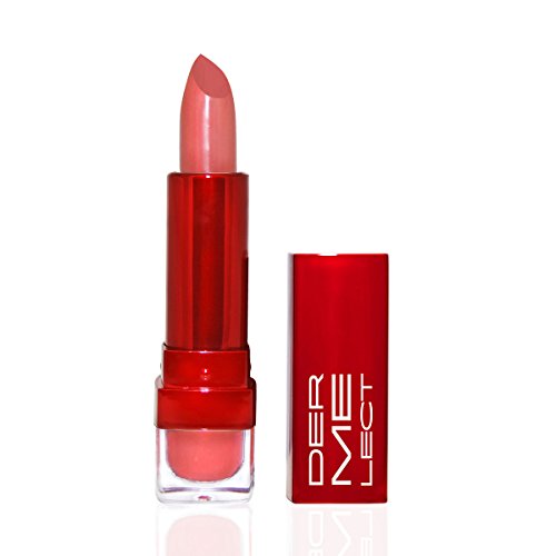 Dermelect Dermelect Smooth + Plump Lipstick - Incognito peachy rose with Anti-Aging Peptides to Hydrate & Plump, Lip Enhancer for Visibly Fuller Lips, Long-Wear, Richly Pigmented, Full Coverage .13 oz