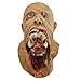 molezu Blurp Charlie Mask, Gruesome Parasite Mask, Scary Ghoulish Latex Mask for Halloween