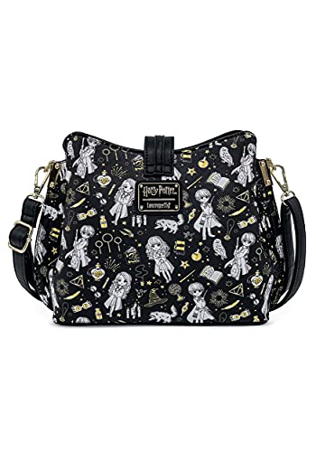 Loungefly Harry Potter Magical Elements AOP Crossbody Bag3