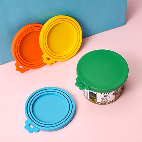 3 Pack Pet Food Can Covers Lids, Universal Size Silicone Dog Cat Food Can Lids Covers, Dishwasher Safe #TOP5