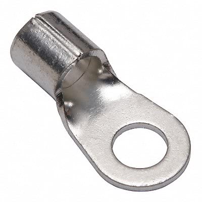 One Hole Lug Compress Conct, 4 Awg, Pk5