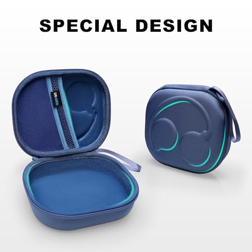 Image of Hard Case for Skullcandy Bluetooth Headphones, Blue(Case Only) | for Skullcandy Crusher ANC 2 /Crusher Evo /Crusher 1080 /Crusher 720 /Crusher /Crusher 540 /Hesh ANC /Hesh Evo /Hesh 540 Headphones