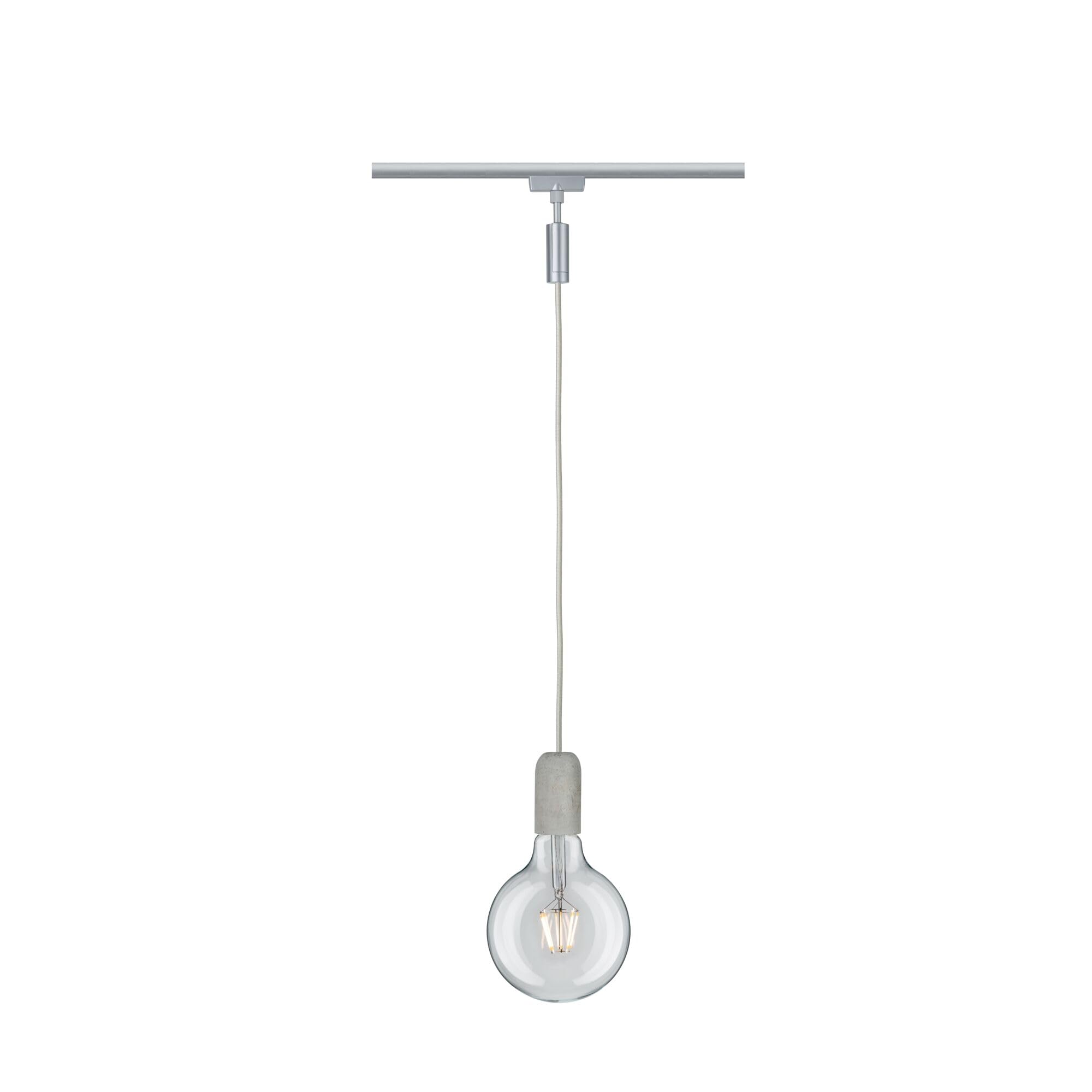 Paulmann 95551 Adaptateur de suspension URail Universal max. 50 W 230 V Chrome mat Systèmes sur rails