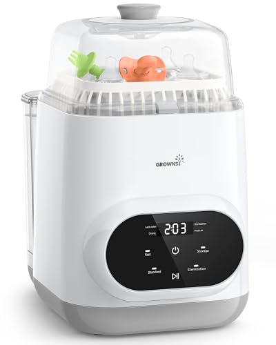 Image of Grownsy EaseClean Bottle Washer Pro | All-in-One Bottle Washer and Sterilizer and Dryer | Baby Bottle Washer for Bottles, Pump Parts & Baby Essentials | Replaces Hand Washing