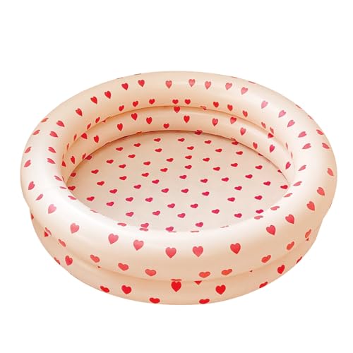 Piscina infantil - piscina plegable inflable, piscina acolchada | Piscina de juguete multifuncional que ahorra espacio, piscina de juego suave para salpicaduras de agua diversión en el patio