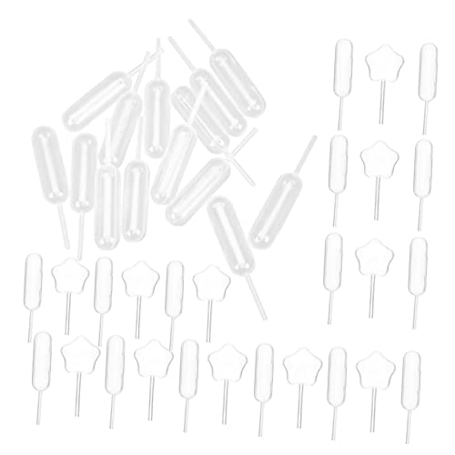 KICHOUSE 2 Baking Jam Straws Dessert Jam Droppers Mini Liquid Dropper Pipettes for Liquid Dropper Pipettes Squeeze Transfer Pipettes Sauce Jam Pipette Mini Jams Plastic Transparent