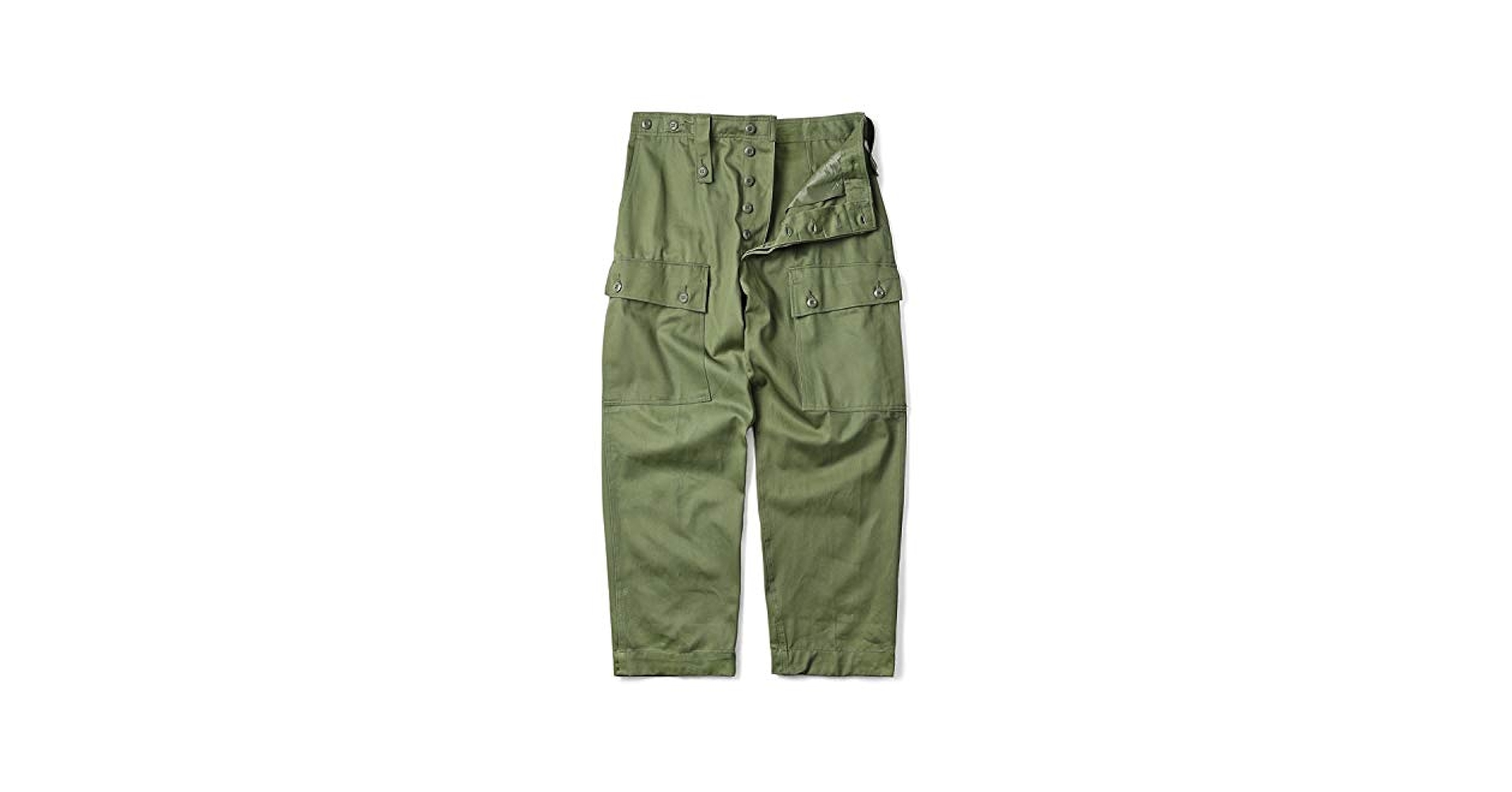 オーストラリア軍　ダブルポケットパンツ DEADSTOCK】80s Australian Army Fatigue Trousers.世界的にも
