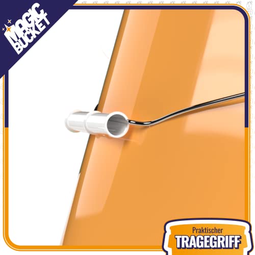 MAGIC BUCKET | Wasemmer set voor auto handwas mint met bijpassende emmer deksel | 5 US GALLONEN ca. 20 liter | compatibel met Grit Guard, Detail Guardz Dirt Lock, Chemical Guys Dirt Trap - Image 3