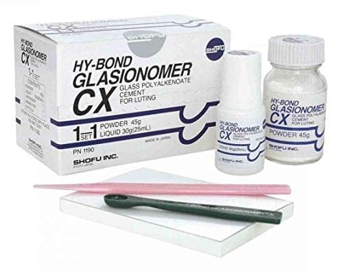 Dental Shofu Hy-Bond GlasIonomer CX Glass Ionomer Luting Cement Big Pack GIC dental pulse dental floss (B0CYLQQQ9V) Amazon Price History, Amazon Price Tracker
