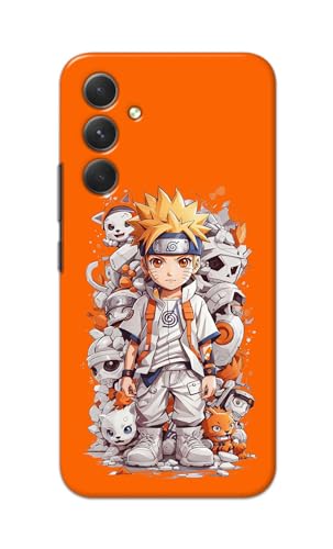 Image of PRINTFIDAA Printed Hard Back Cover Case for Samsung Galaxy A54 5G Back Cover (Famous Anime Cartoon Character) -112