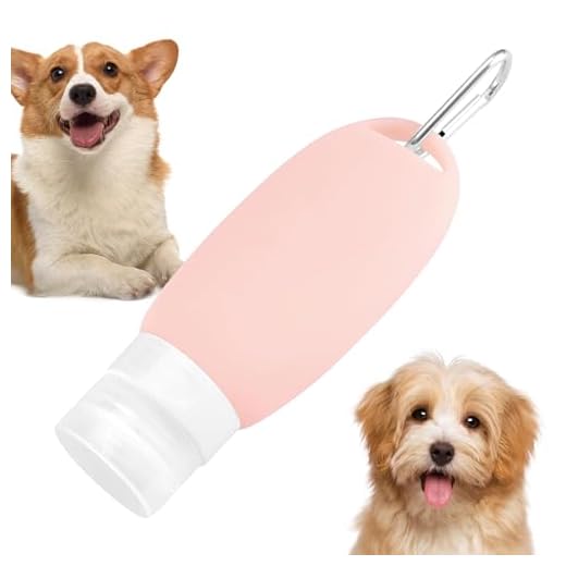 Frasco dispensador de shampoo, frascos de viagem para produtos de higiene pessoal - Tubos preenchíveis de viagem à prova de vazamentos de 90ml para comida de cachorro,Tubos de substituição de Pinnkl