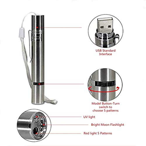 image for UHKZ Cat Interactive Toys for Indoor Cats 7 in 1 Cats Chaser Toys Kitt