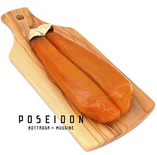 Poseidon - Premium Whole Bottarga - Classic Italian "Sardinia" - Kosher 70-100 gm